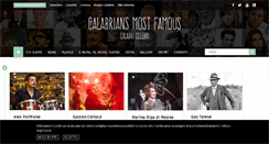 Desktop Screenshot of calabriansmostfamous.com
